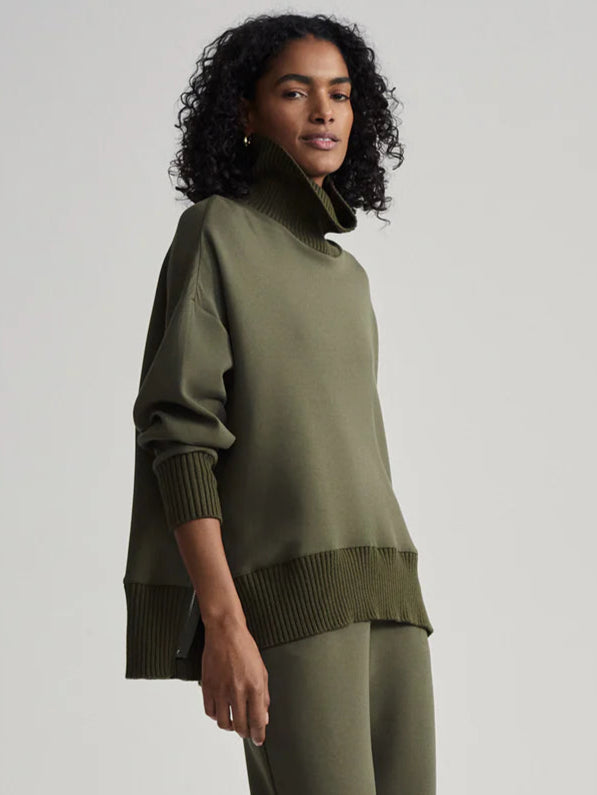 Varley Double Soft Olive Barker Turtle