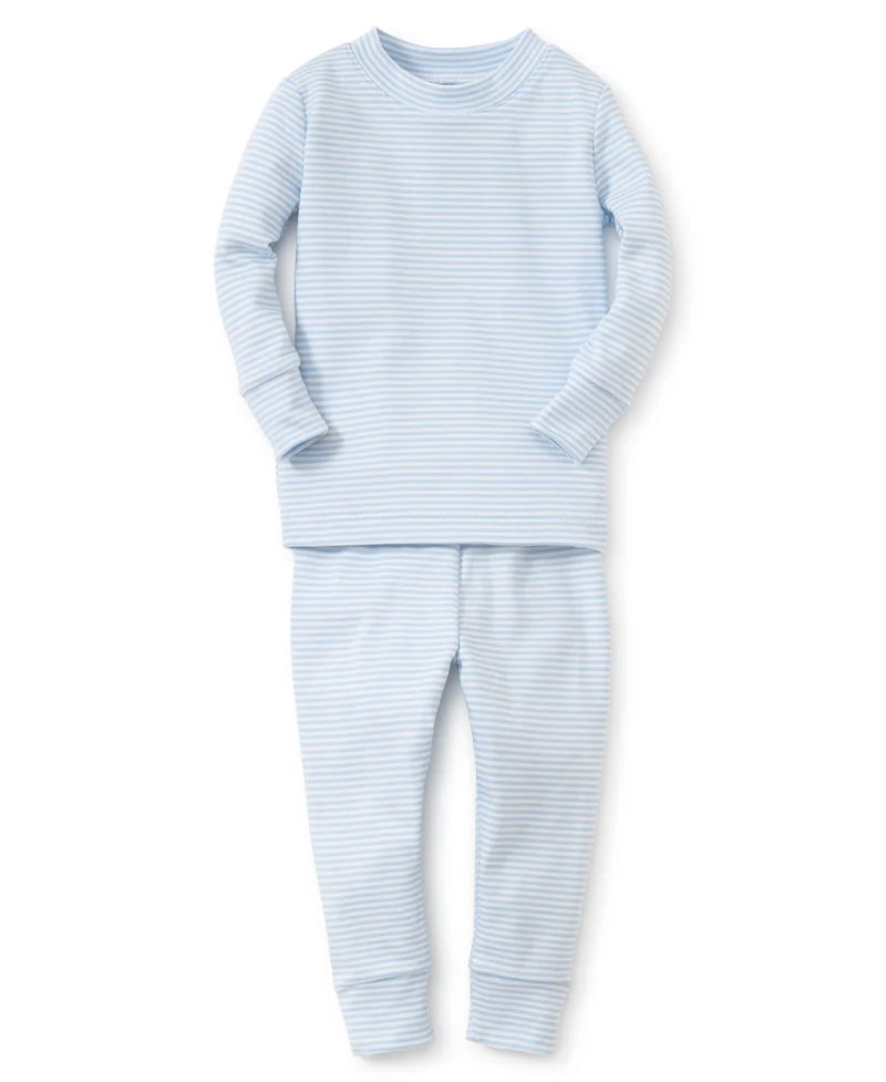Boy's Light Blue Stripe Pajama Set