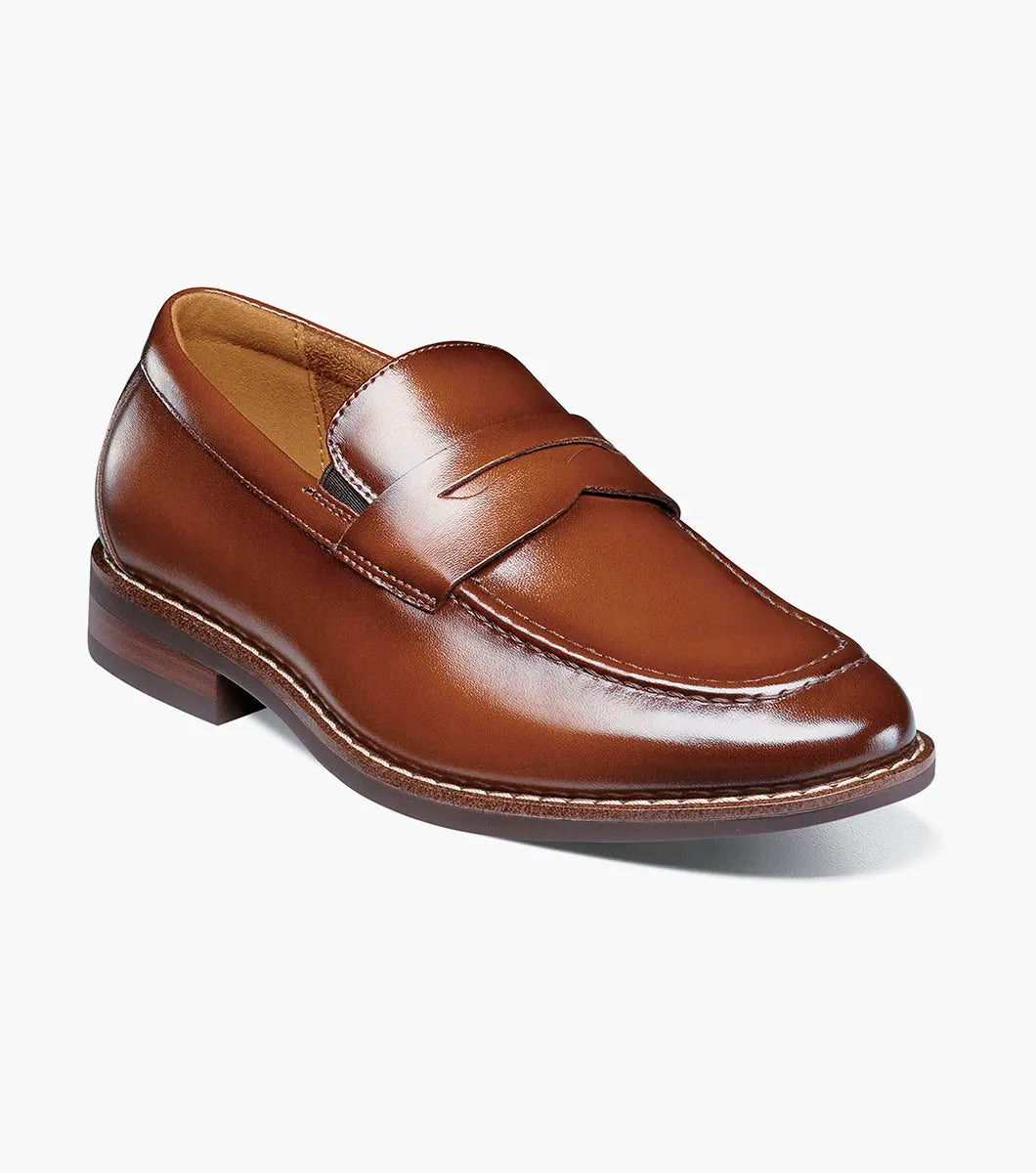 Boy's Rucci Cognac Penny Loafer Shoe
