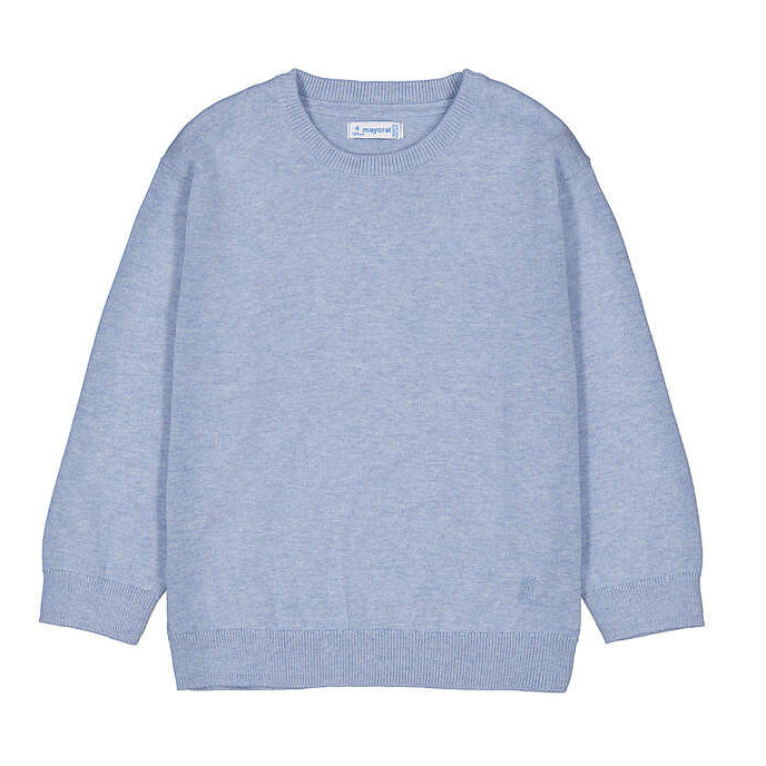 Blue Classic Crew Sweater