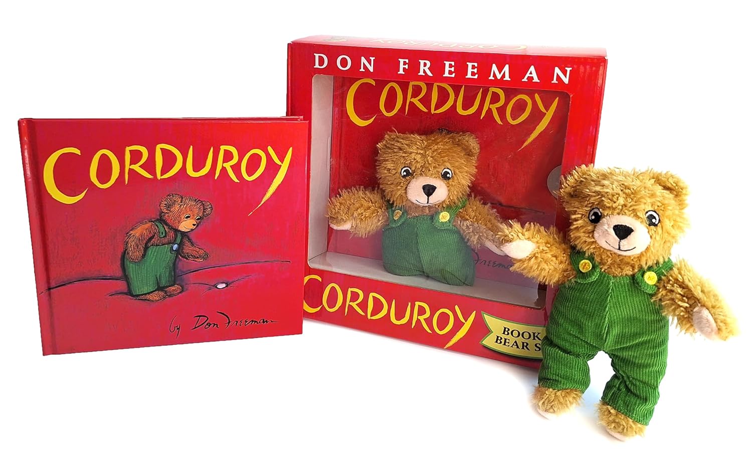 Corduroy (with Plush Bear)