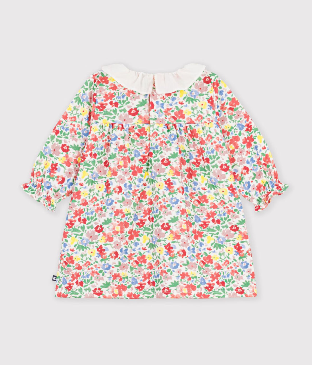 Bright Multi Print Knit Dress Petit Bateau