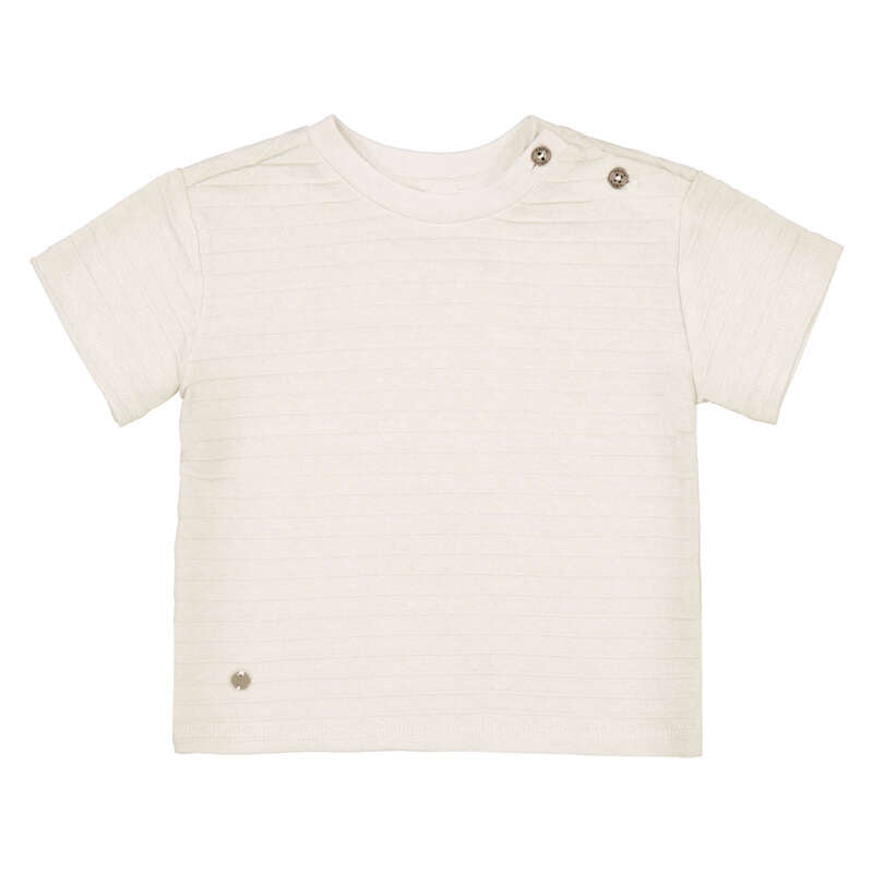 Cream Rib Crew Infant Sweater