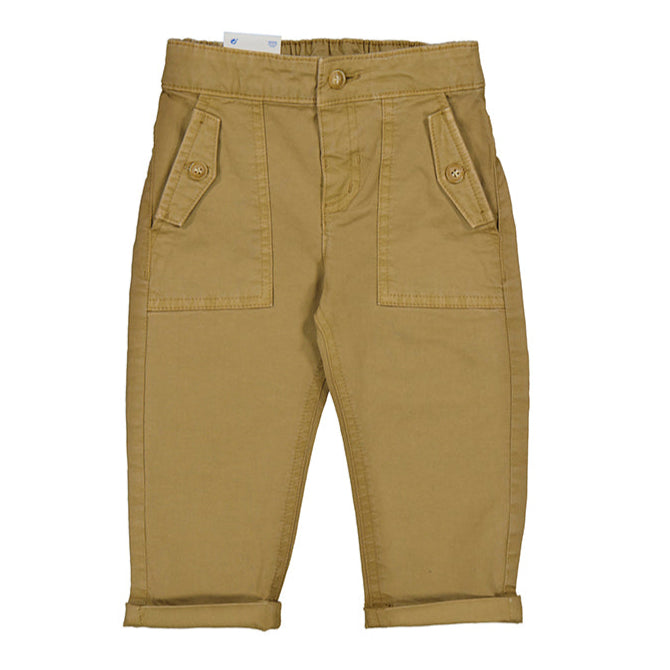 Nutmeg Twill Infant Pants