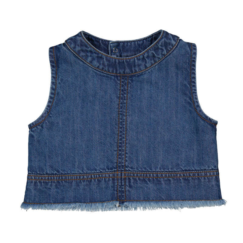 Dark Denim Bow Back Tank