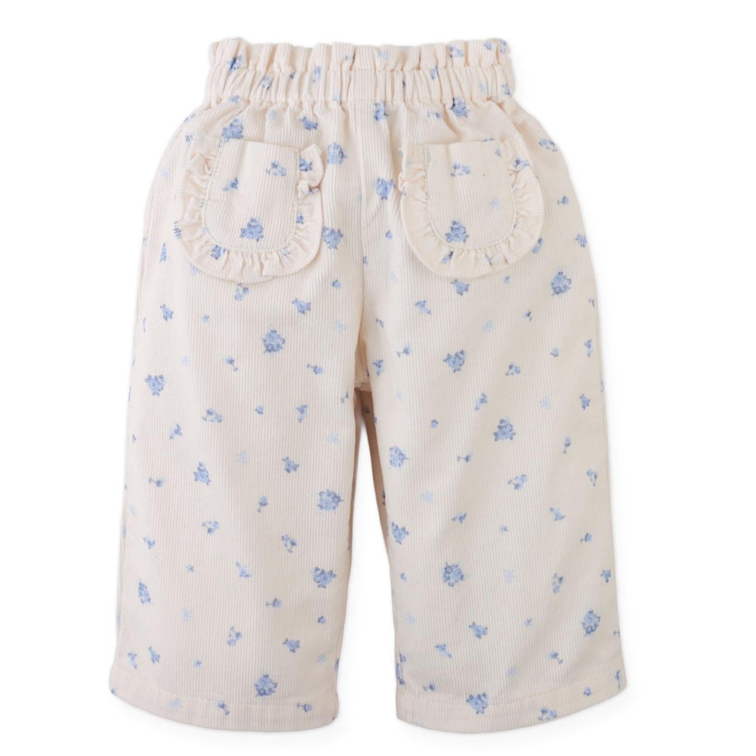 Blue Print Cord Infant Pant