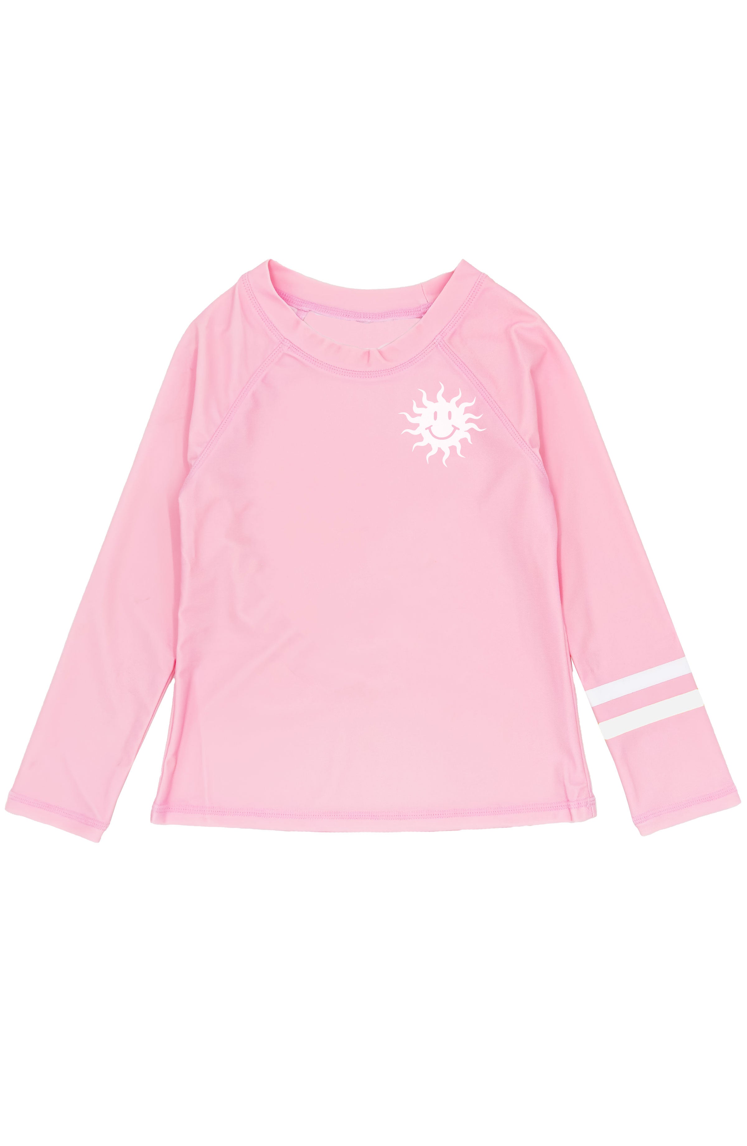 Girl's Pink Sun Rashguard