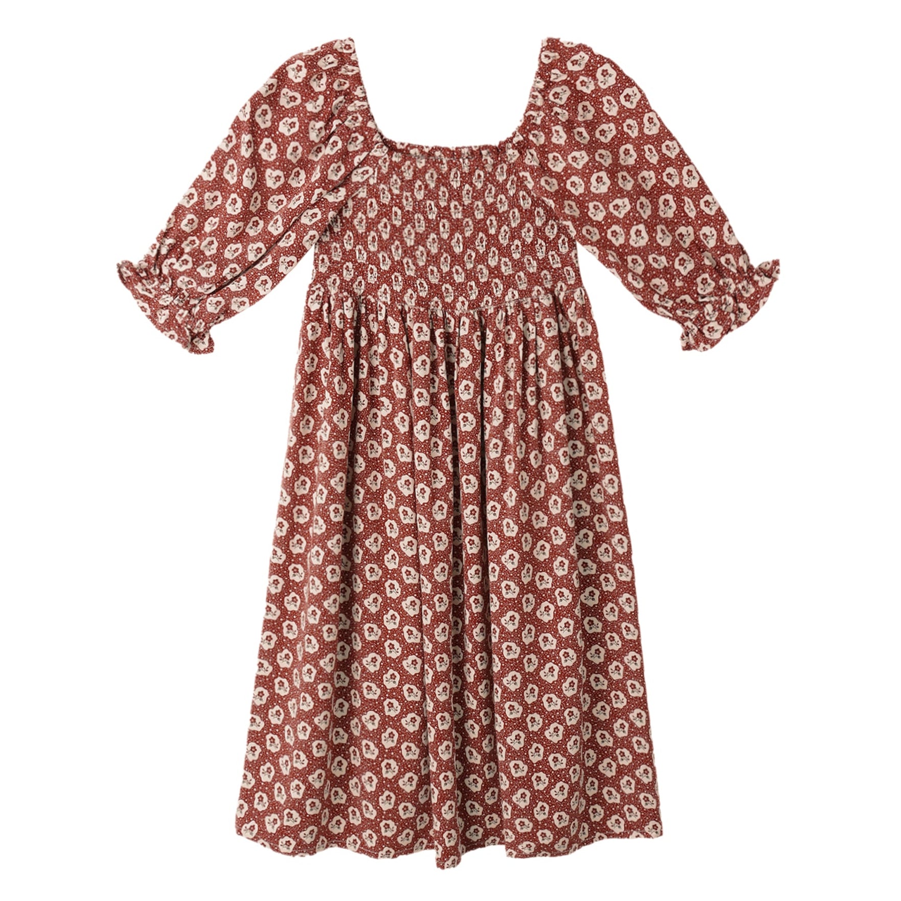 Rylee & Cru Ruby Floral Adelaide Peasant Dress