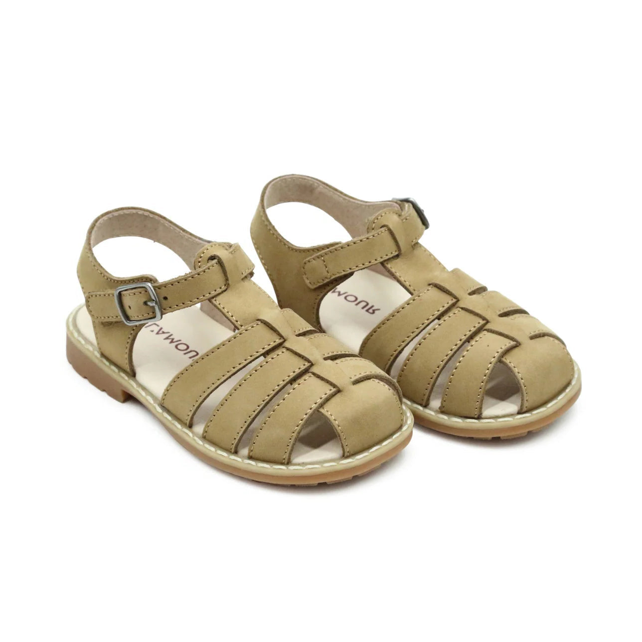 Boy's Scott Fisherman Nubuck Khaki Sandal