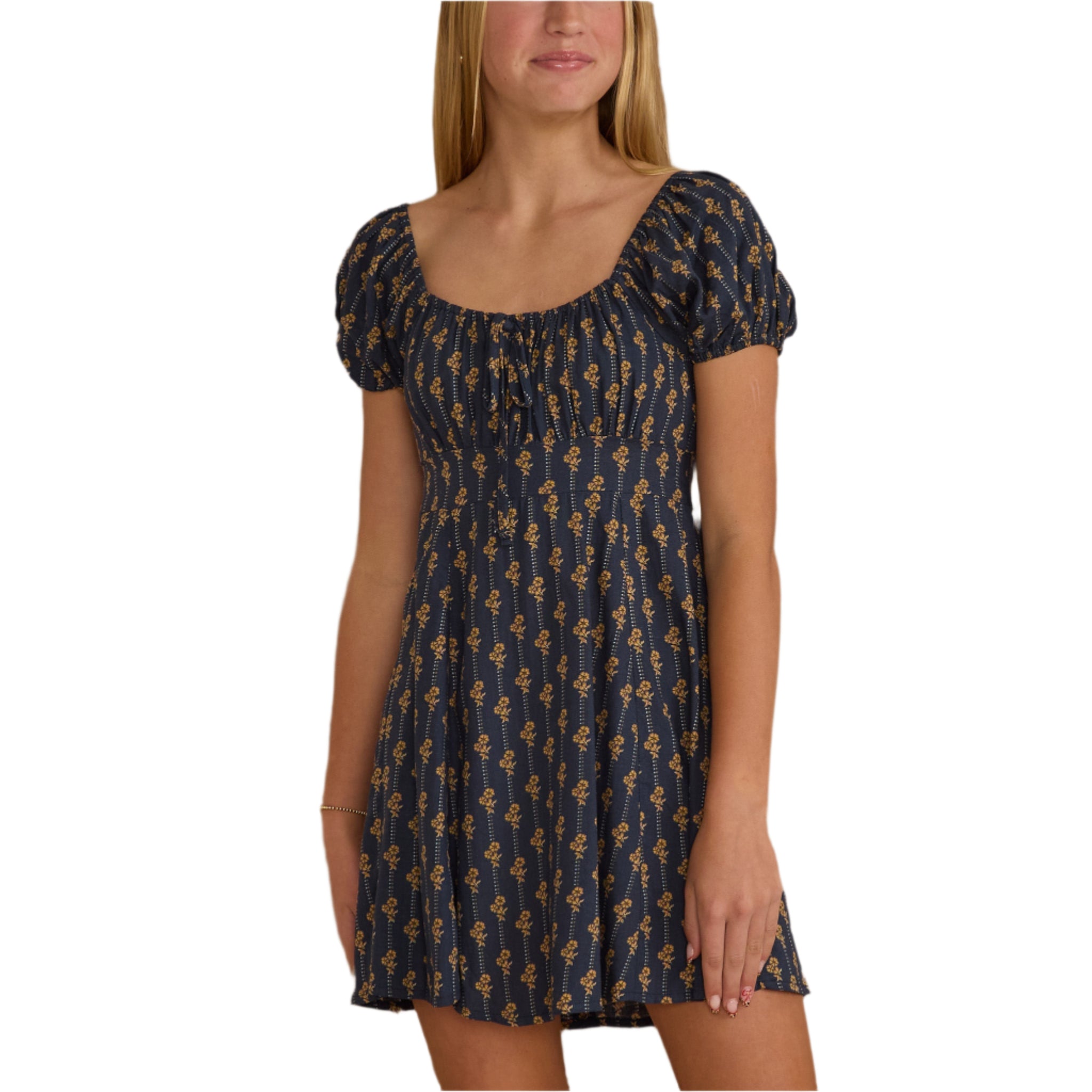 Girl's Rylee & Cru Navy Vintage Mini Dress