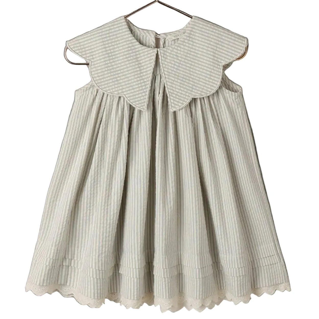 Nora Lee Sky Seersucker Stripe Float Dress