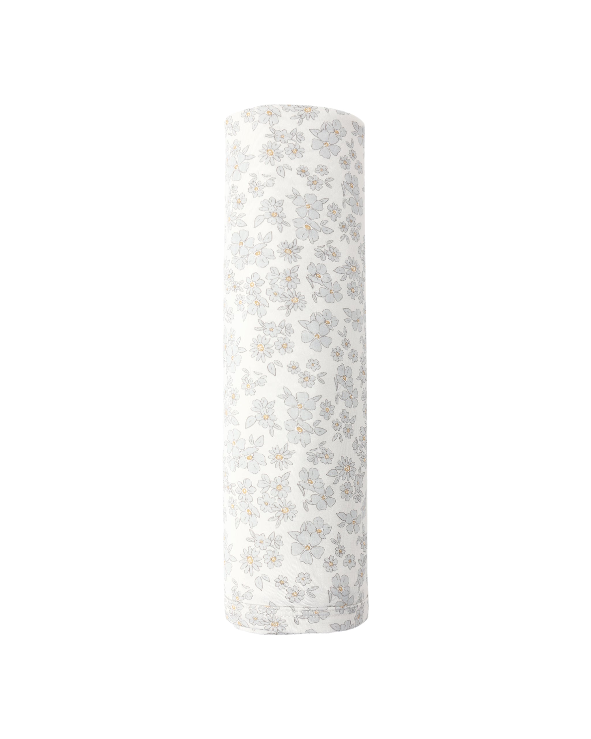 Bamboo Blue Floral Blanket