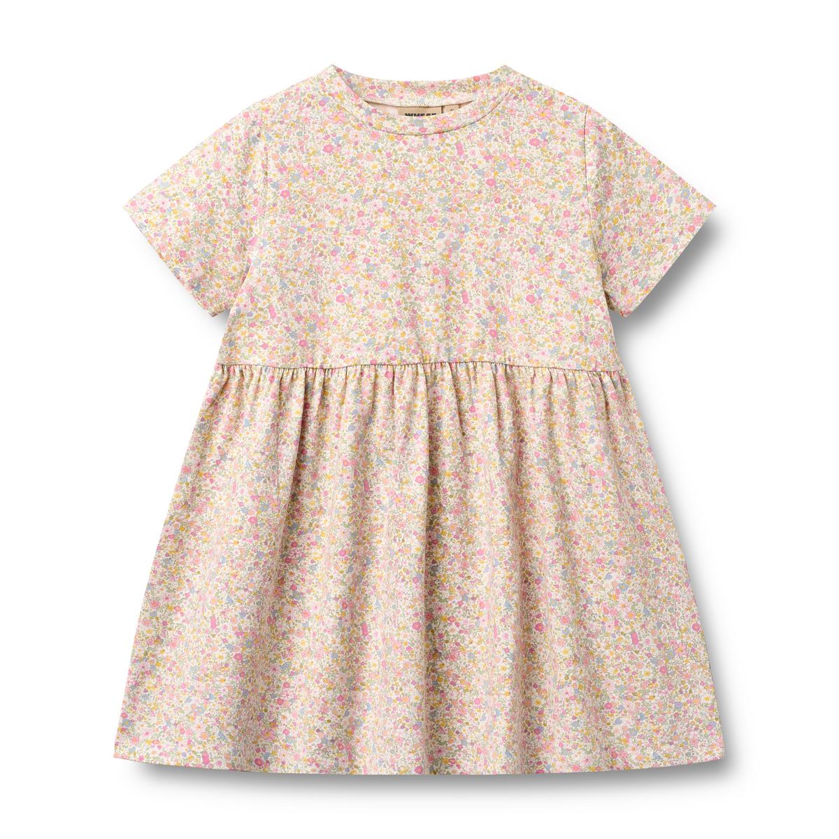 Blush Blue Flower Jersey Dress