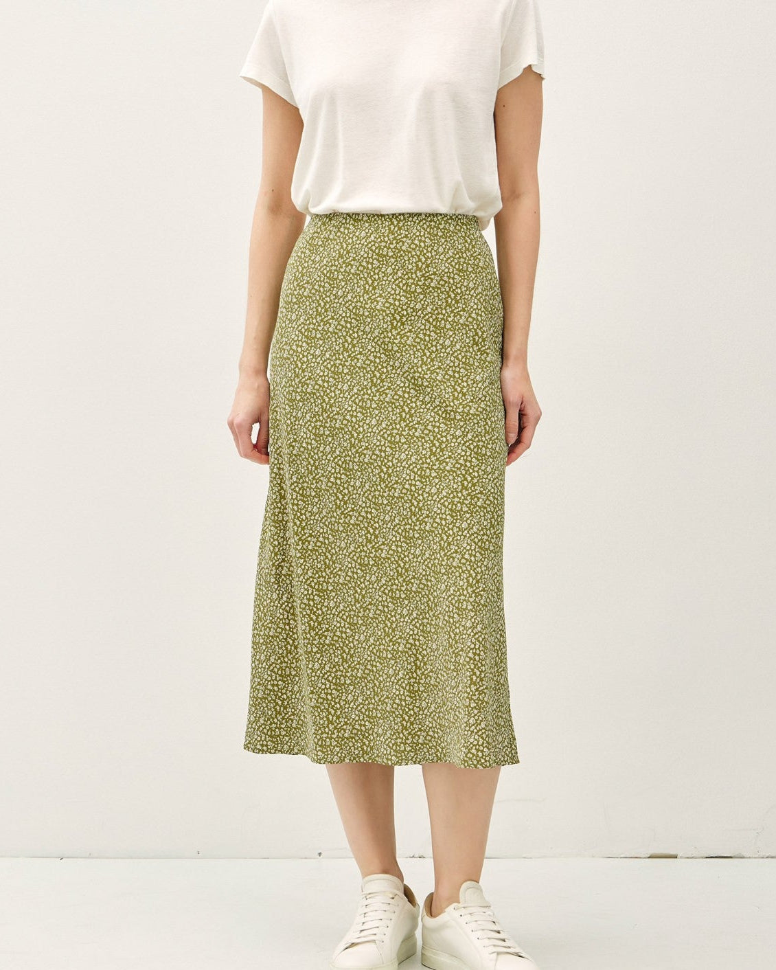 Women's Avocado Ditsy Aline Skirt