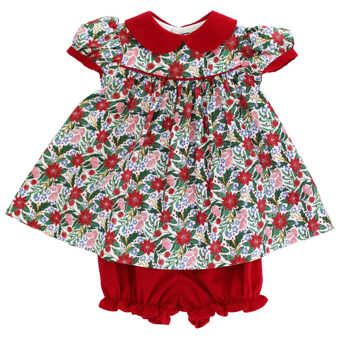 Merry Meadows Multi Print Infant Dress