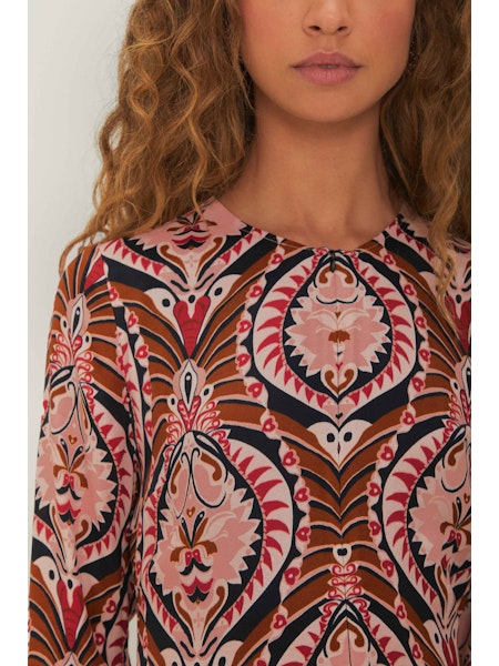 Farm Rio Pink Pineapple Maxi Dress