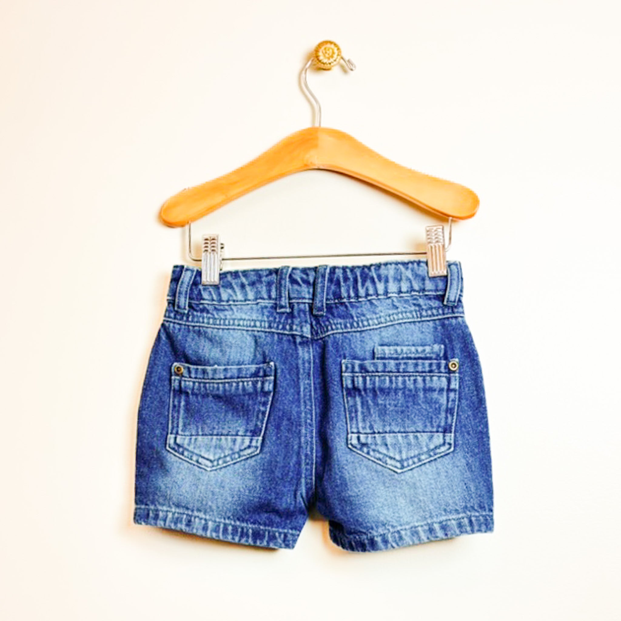 Girl's Stretch Denim 5 Pocket Short
