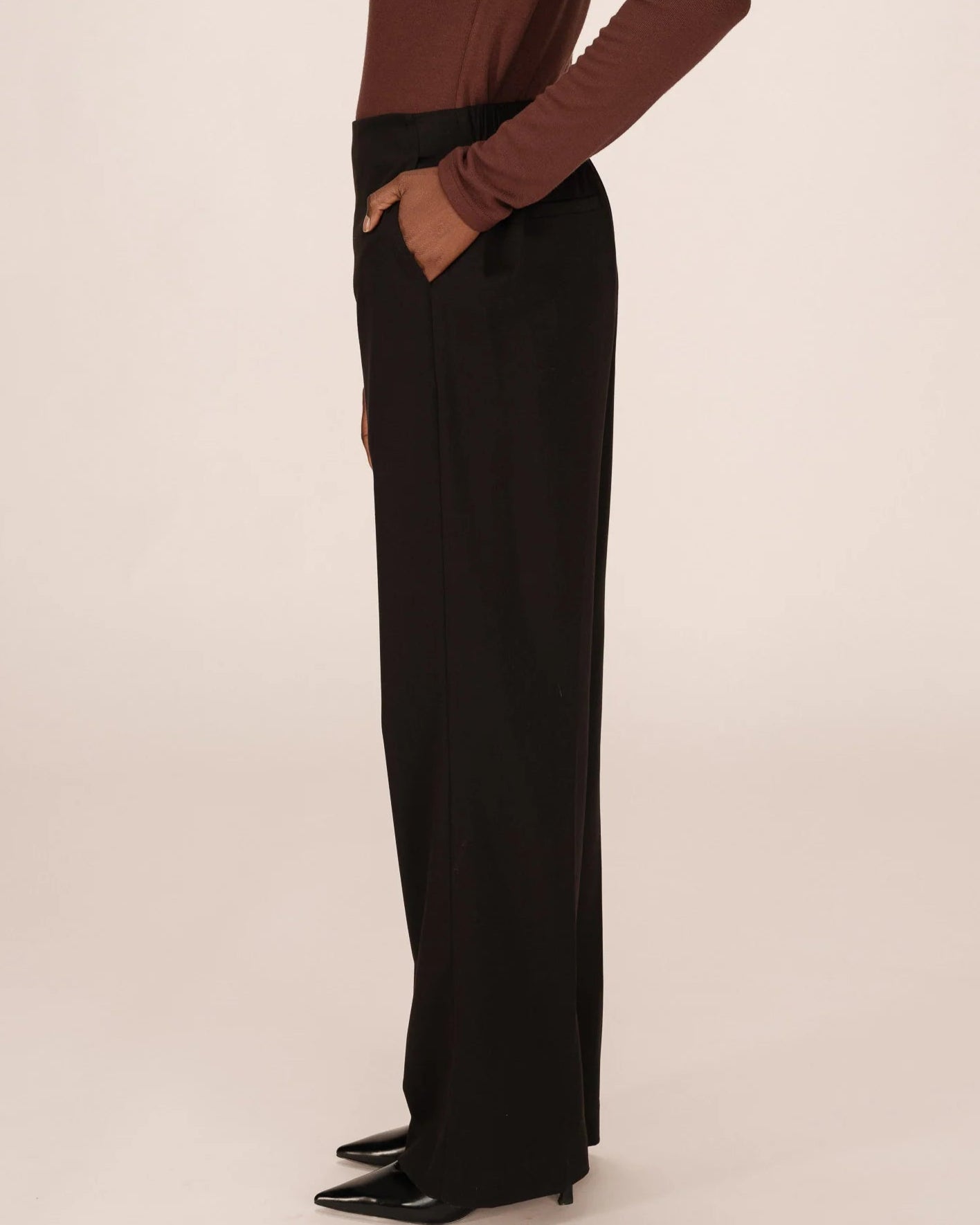 Stewart Black Trouser