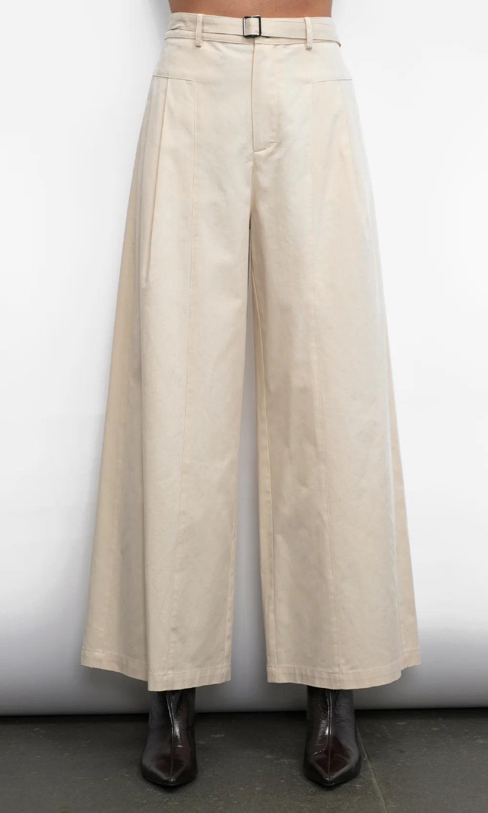 Hera Twill Wide Leg Pant