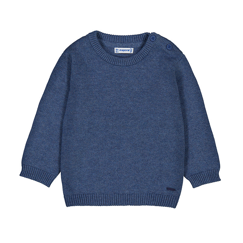 Indigo Blue Infant Crew Sweater