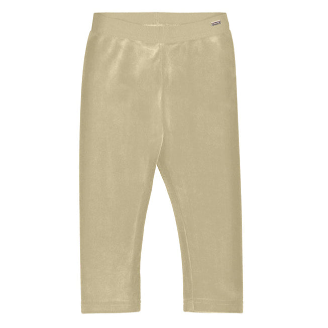 Taupe Velvet Infant Legging