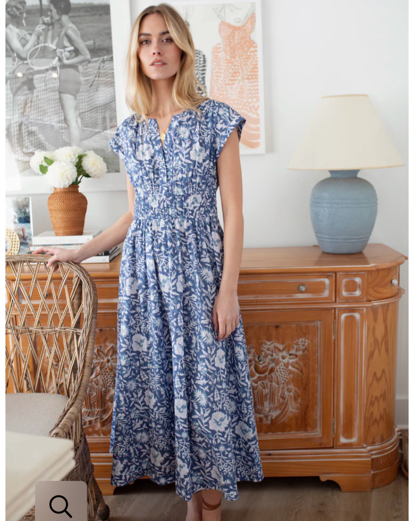 Marae Clara Indigo Blossom Dress