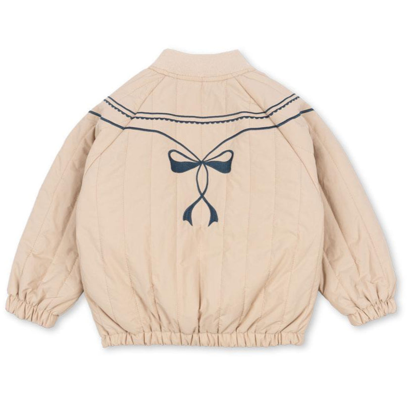 Girl's Konges Slojd Cream Lite Bow Jacket