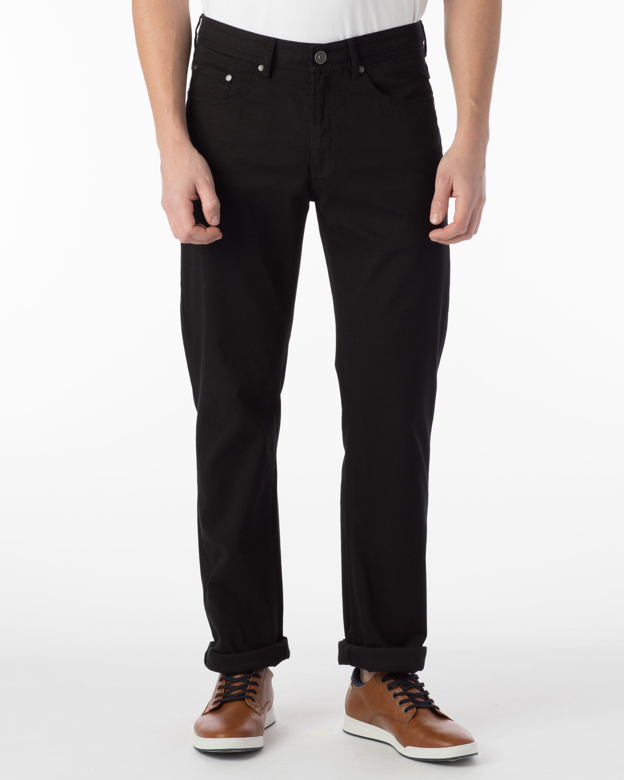 Men's Pima Cotton 5 Pocket Trousers