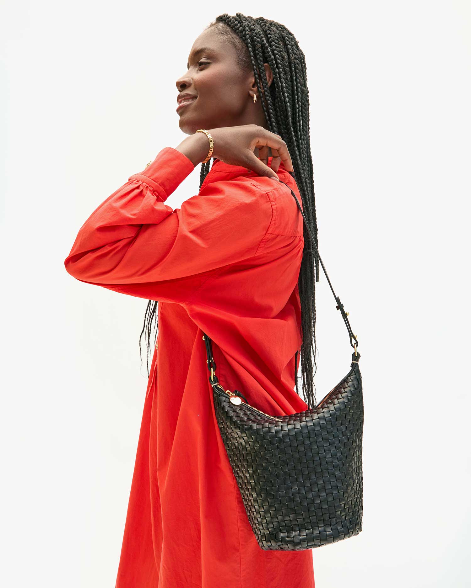 Clare V. Petit Jean Woven Bag