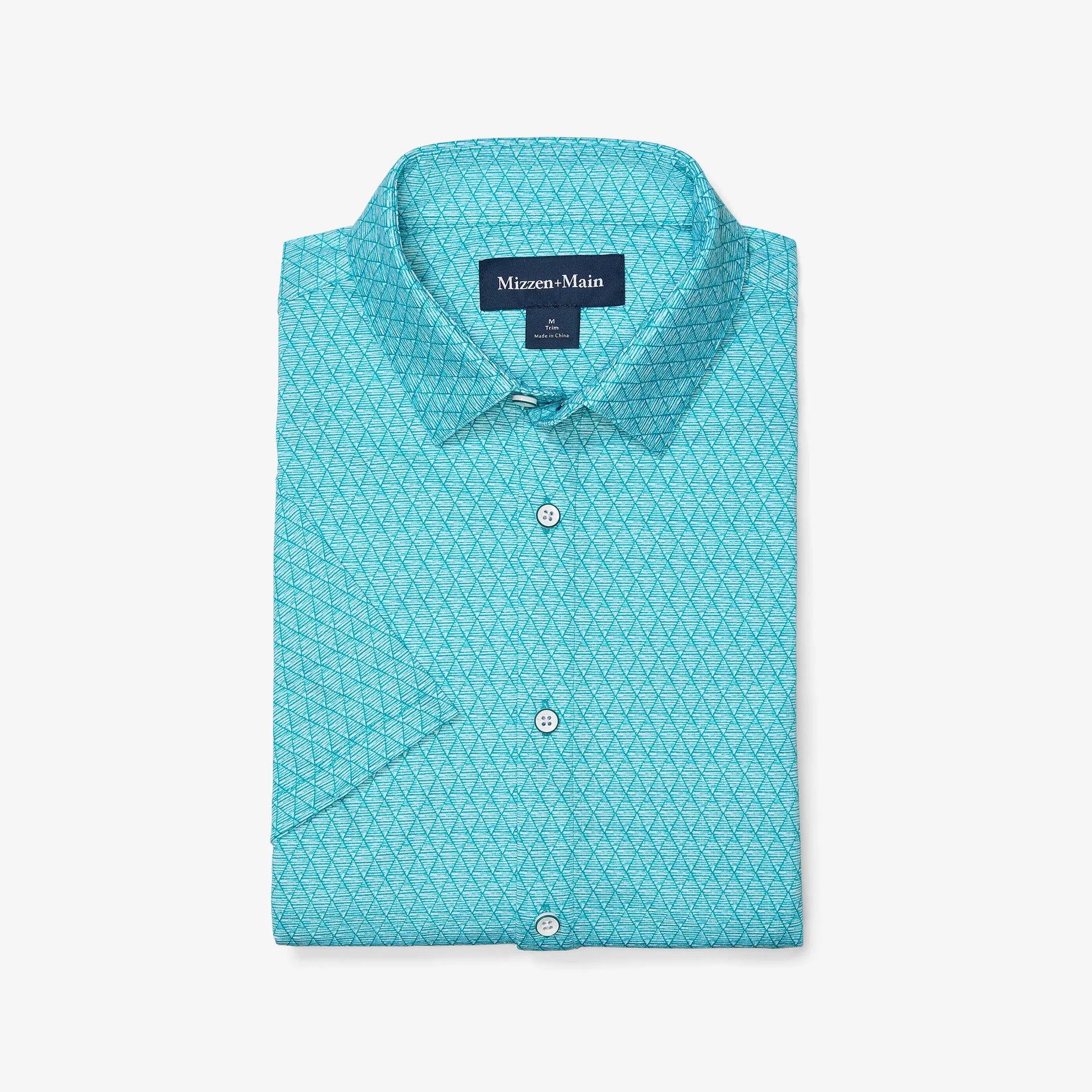 Men's Halyard Balsam Stacked Hex SS Shirt
