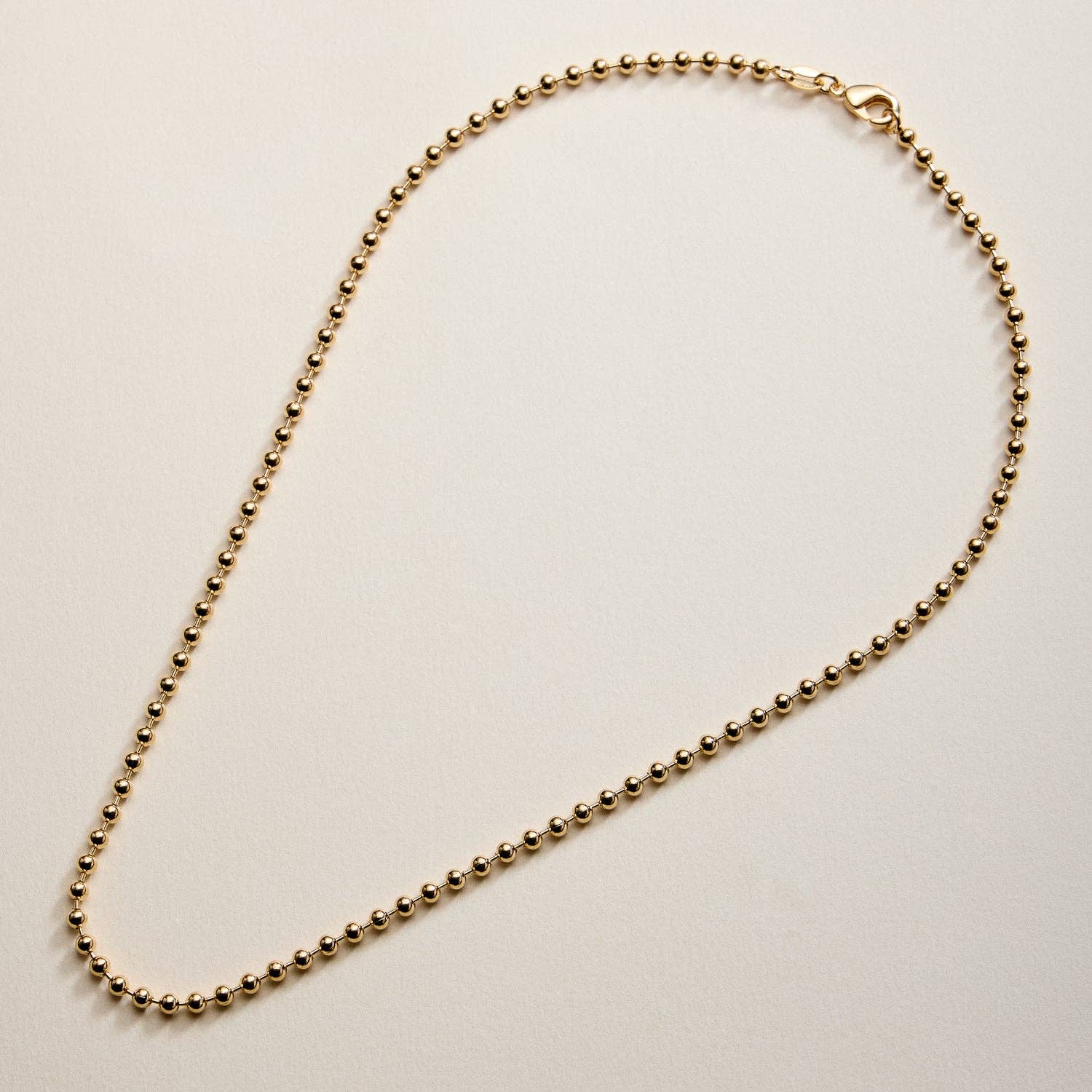 Gold Filled Bead Necklace
