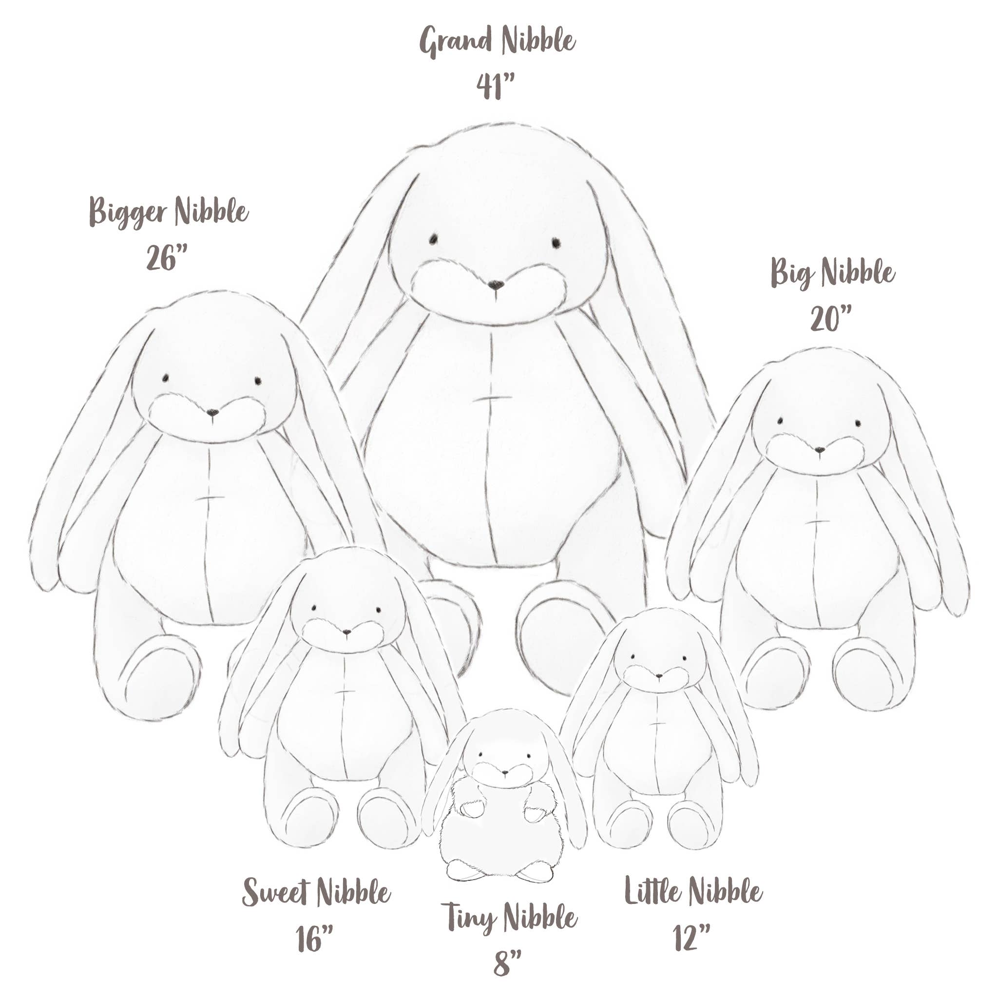 Sweet Nibble 16" Bunny - Ginger Snap