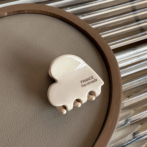 Girl's Small Heart Claw Clip