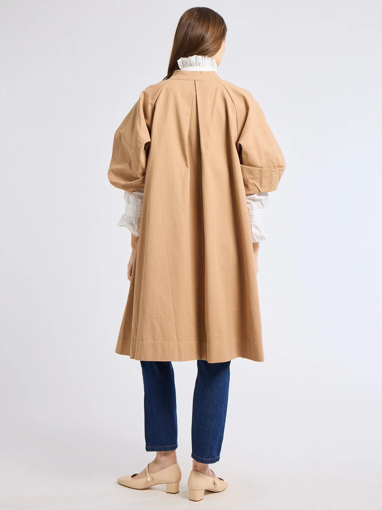 Almond Twill Josephine Coat
