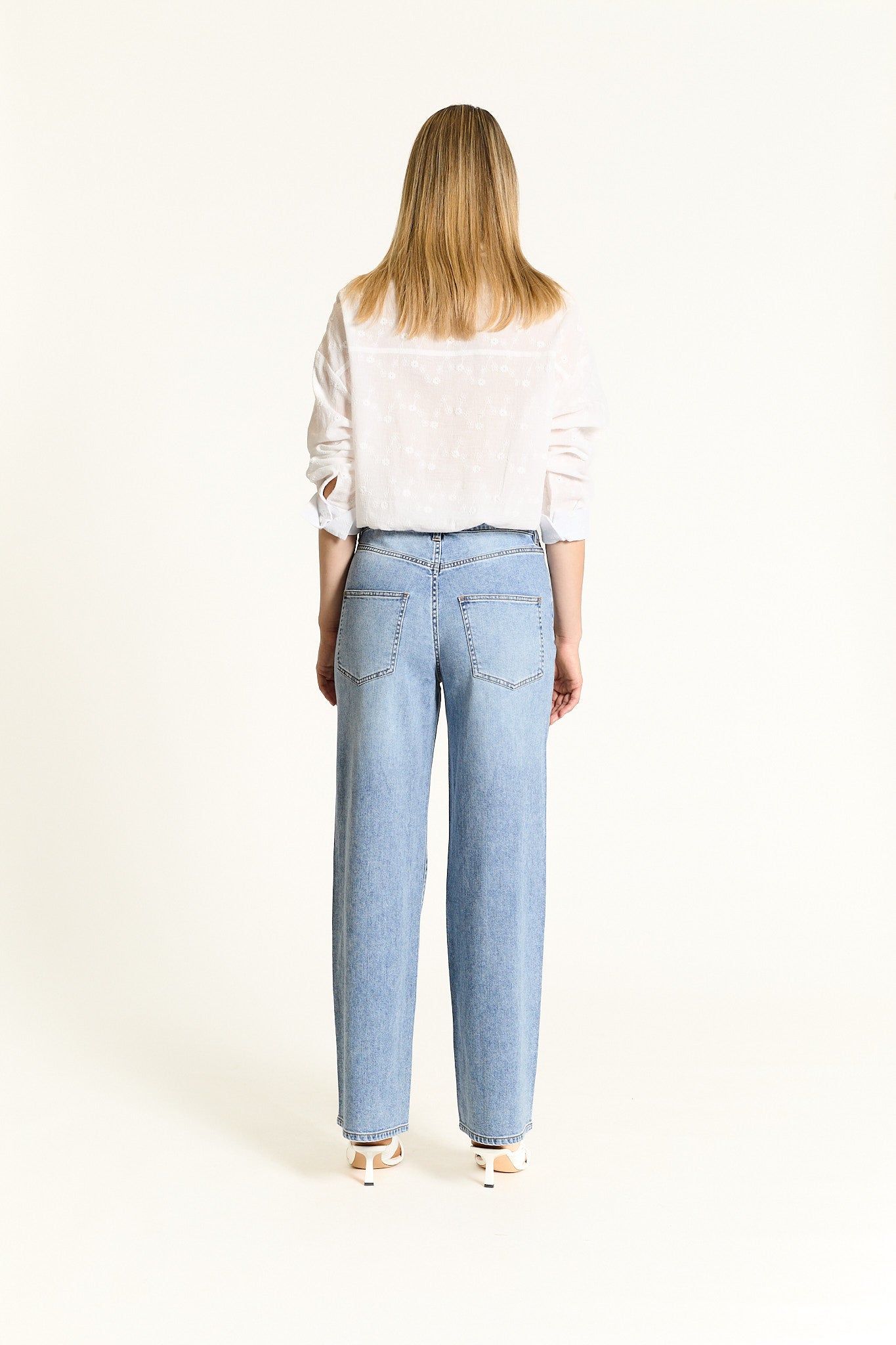 Oat Highrise Drawstring Modal Jean