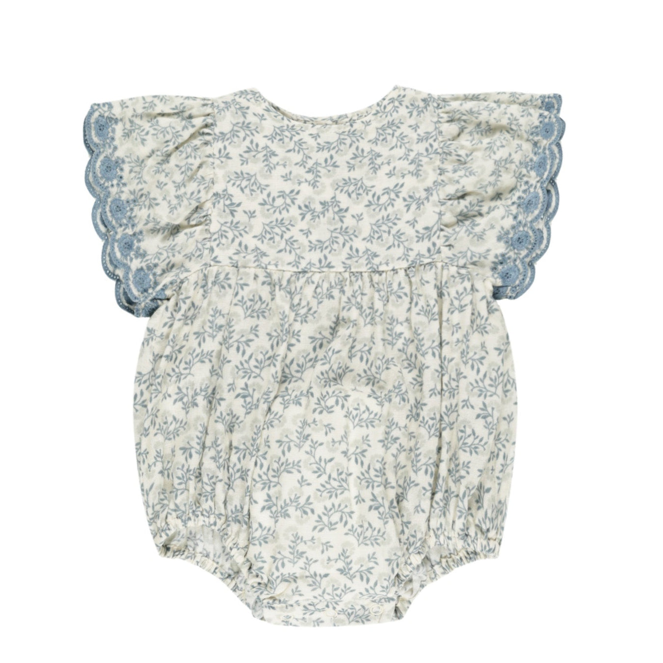 Rylee & Cru Blue Kalea Romper