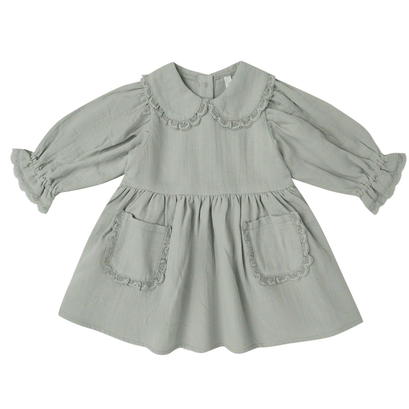Quincy Mae Fern Solid Dress