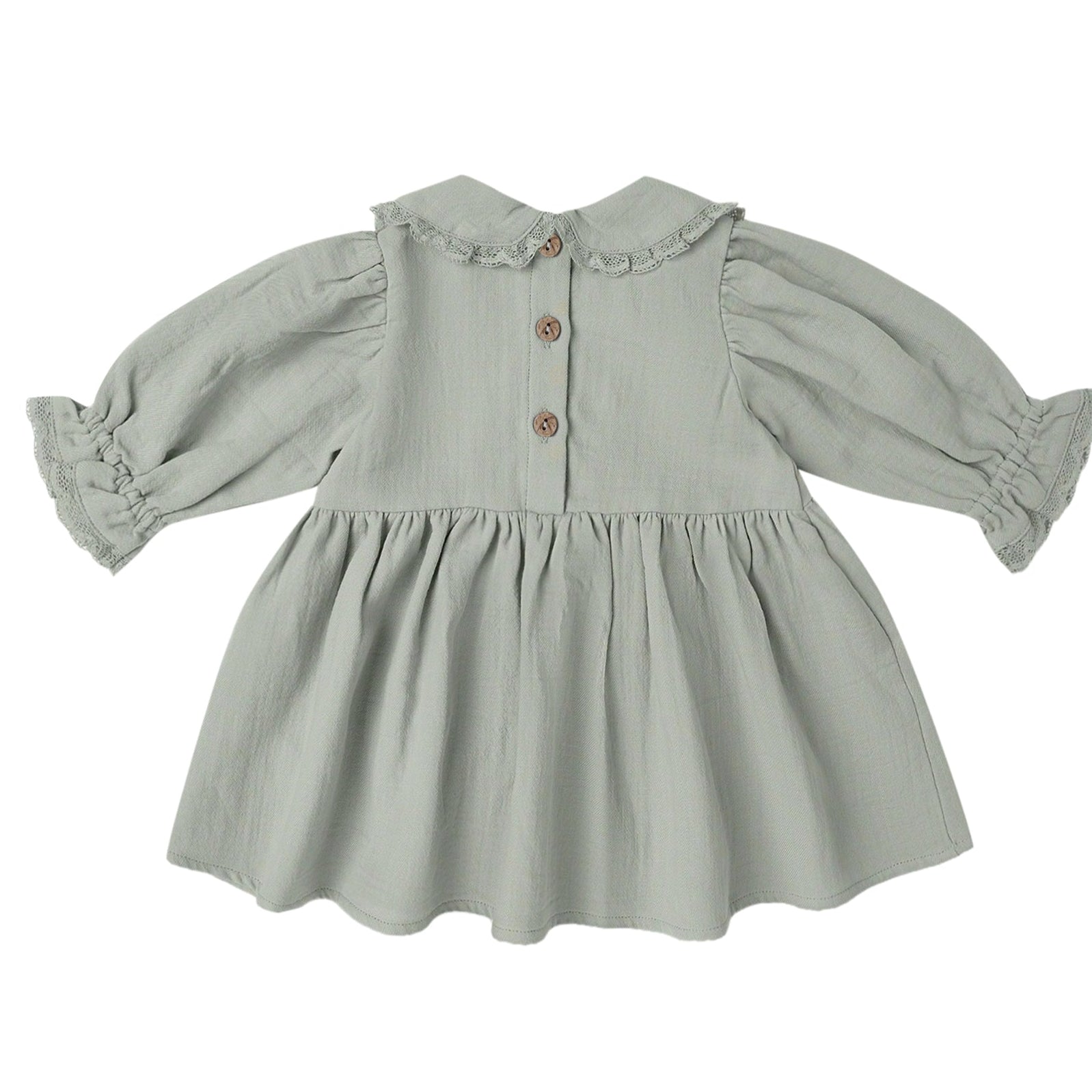 Quincy Mae Fern Solid Dress
