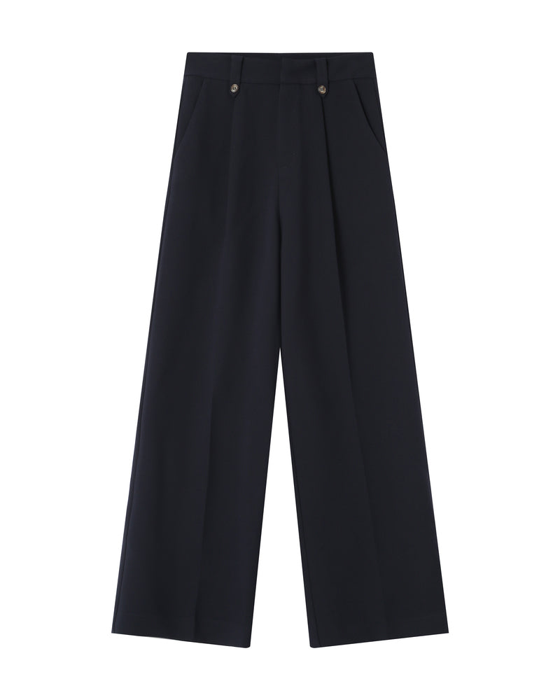 Septime Navy Gab Trousers