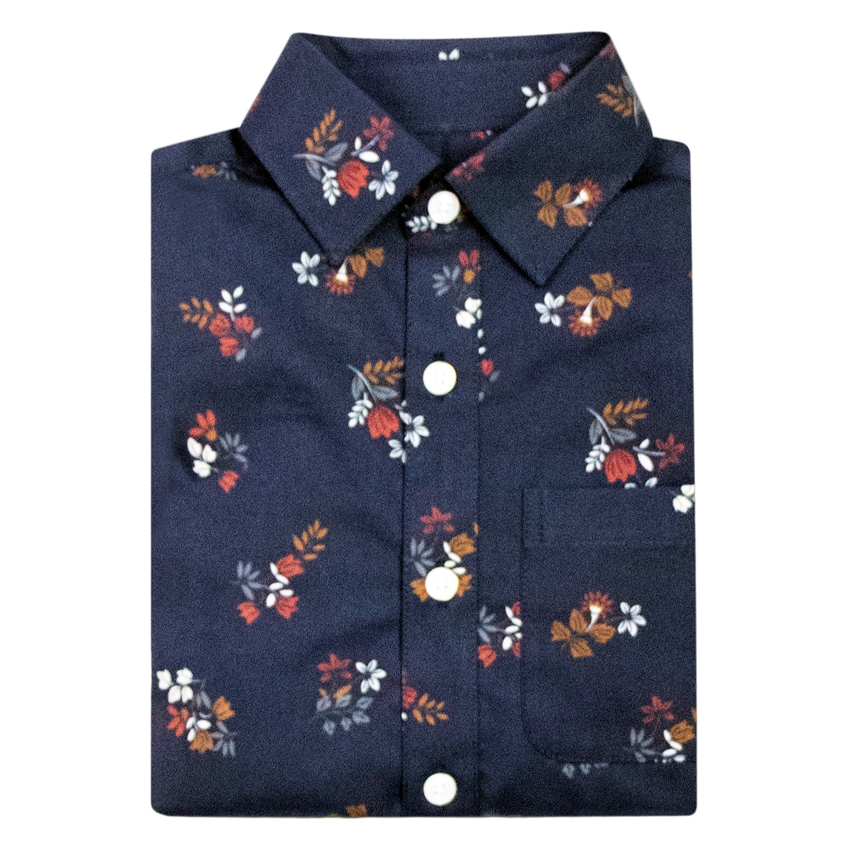 Boy's Midnight Floral  Shirt