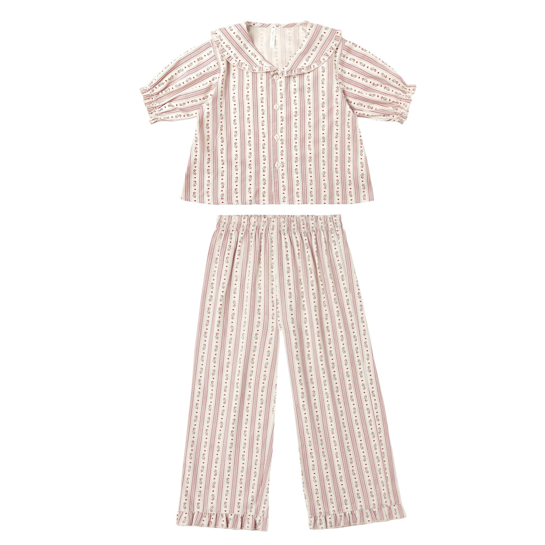 Rylee Cru Candy Cane Stripe PJ's
