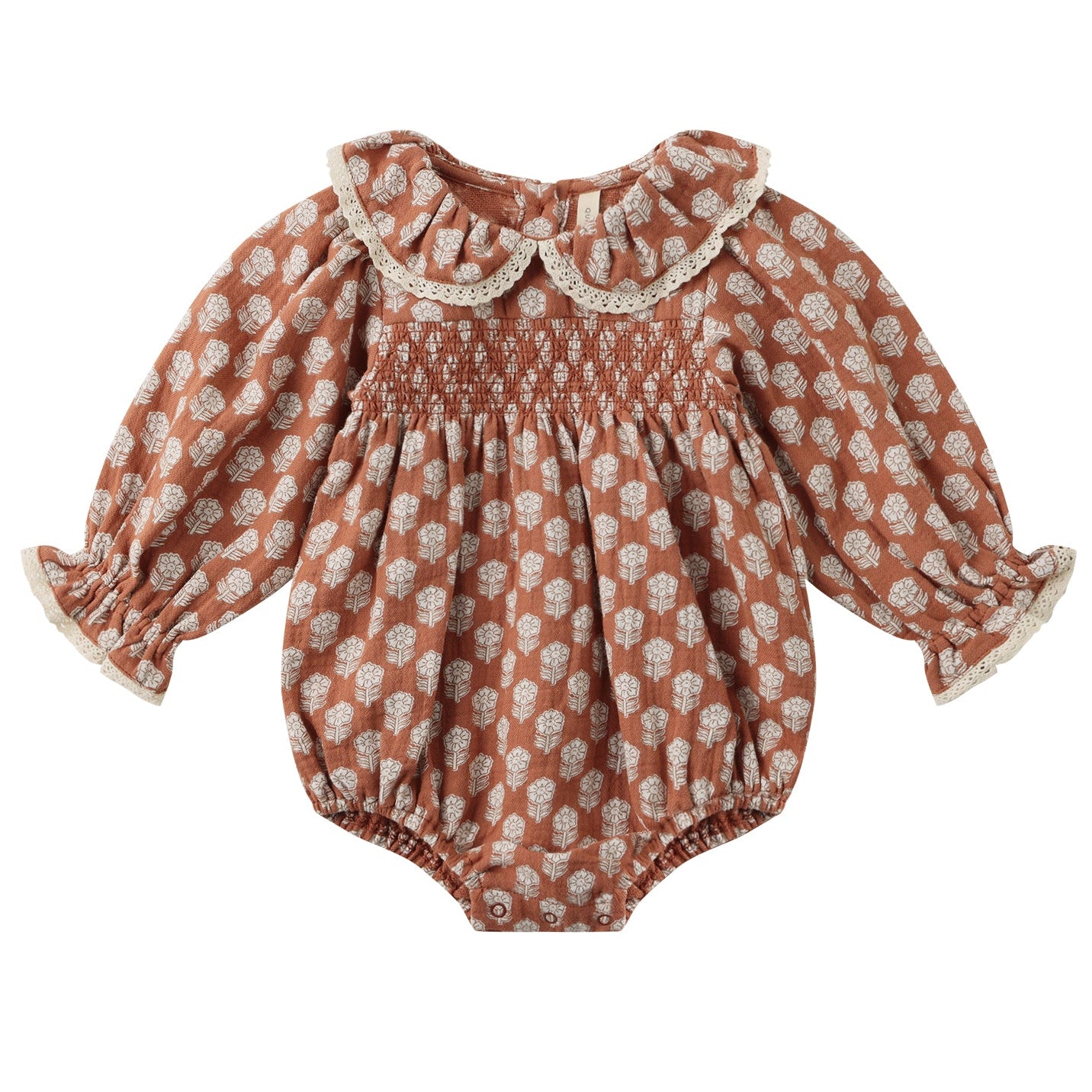 Quincy Mae Holiday Fleur Romper