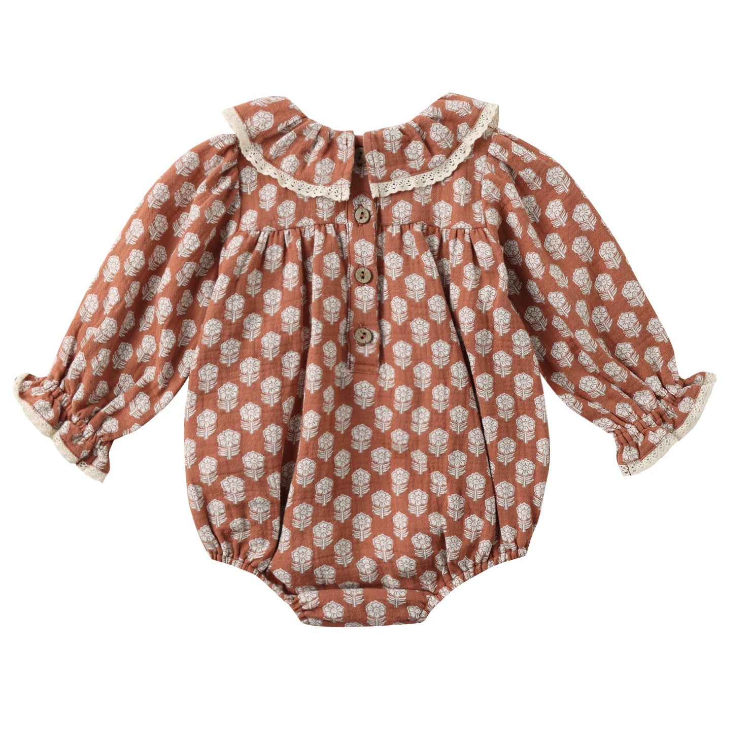 Quincy Mae Holiday Fleur Romper