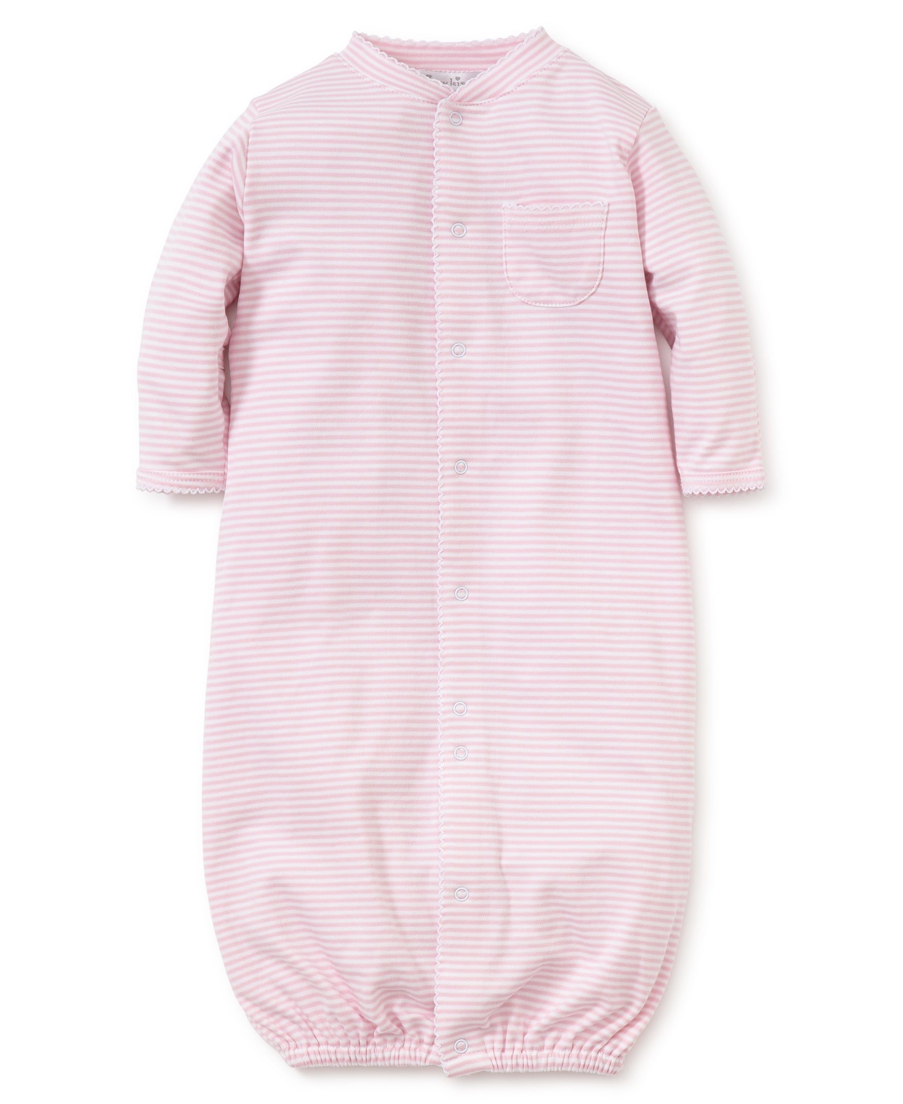 Pink Stripe Convetible Gown